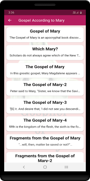 Gospel According to Mary Screenshot 1
