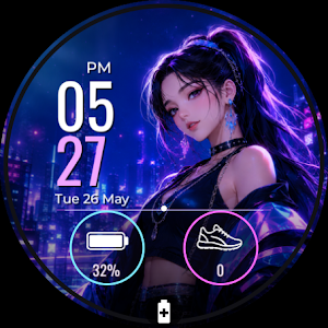 K-Pop Digital Watch Faces Screenshot 2