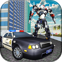 US Police Transform Robot Car: