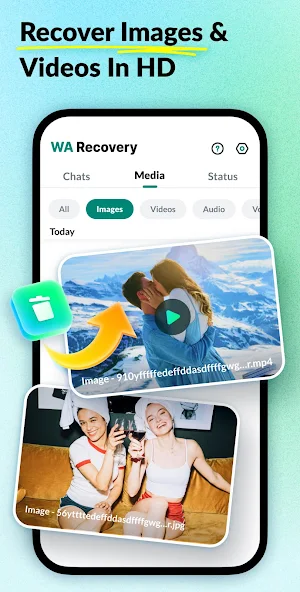 Recover Deleted Messages - WA Screenshot 3