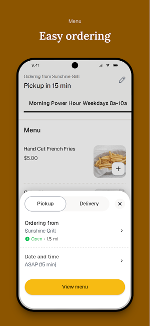 Sunshine Grill Screenshot 2