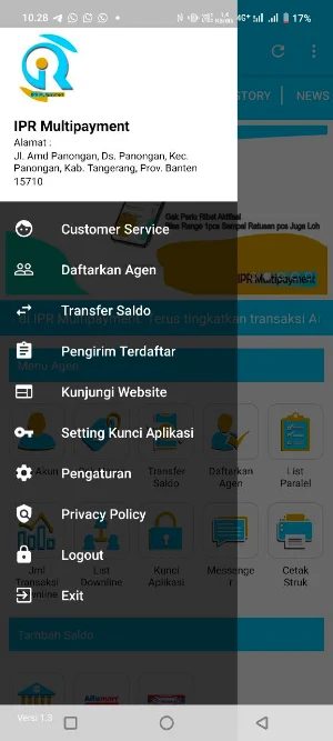 IPR Multipayment Screenshot 1