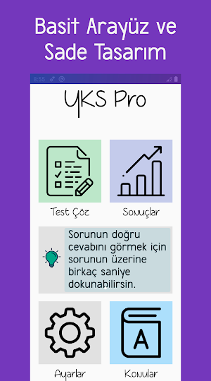 YKS Pro : Kazanım Testleri, Konu ve Soru Bankası Screenshot 0