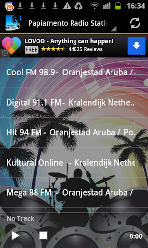 Papiamento Radio Stations Screenshot 0