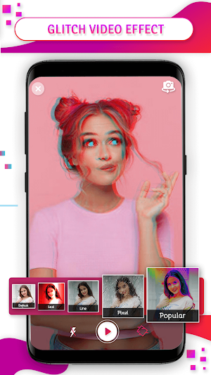 Glitch Video Effect : Photo &  Screenshot 1