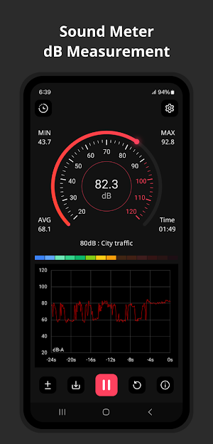 Sound Meter - dB Measurement Screenshot 0