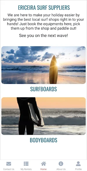 Ericeira Surf Suppliers Screenshot 2
