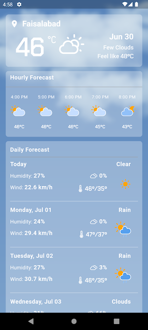 Weather Lite Screenshot 0