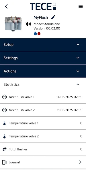 TECEsmartconnect Screenshot 2