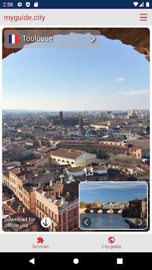 Toulouse City Guide Screenshot 0