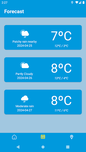 ClimateWatch: Weather Forecast Screenshot 1