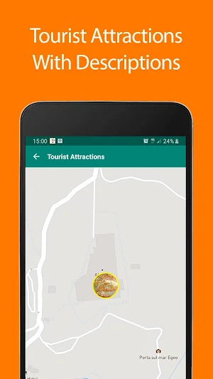 Santorini Offline Map and Travel Guide Screenshot 0
