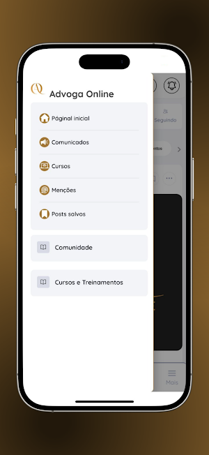 Advoga online Screenshot 2