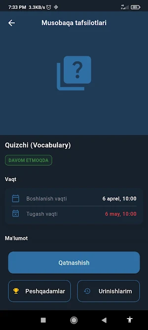 Quizchi Screenshot 1