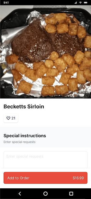 Beckett's Burger Bar Screenshot 3