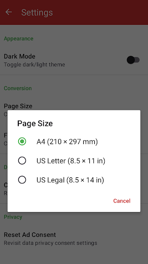 RTF to PDF File Converter Screenshot 3