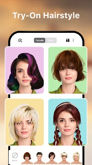 Cute: AI Hair Style Screenshot 2