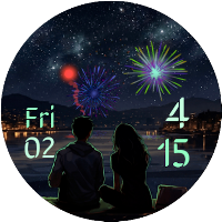 Fireworkmation Watch Face