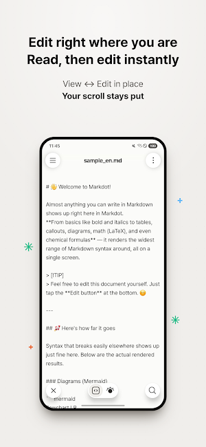 Markdot: MD Viewer & Editor Screenshot 2