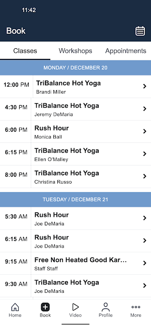 Tribalance Yoga Screenshot 1