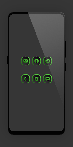 Shadow Gray Green Icon Pack Screenshot 2