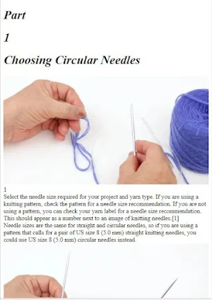 Circular Knitting Tutorials Screenshot 0