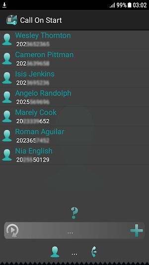 Call On Start Screenshot 0