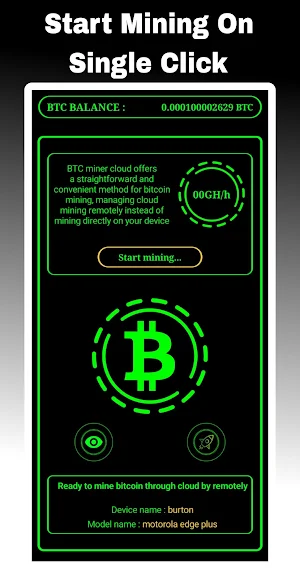 Giga Miner-Bitcoin Miner Cloud Screenshot 0
