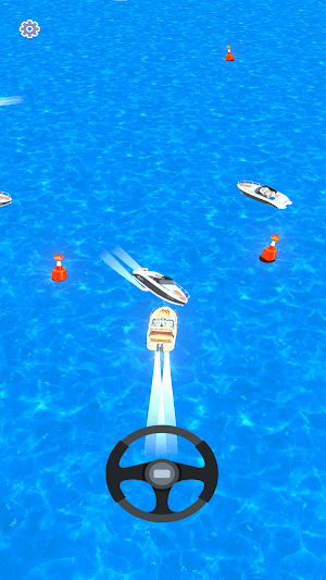 Boat Racing 3D: Leisure boats Screenshot 2