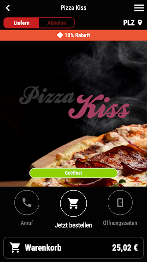 Pizza Kiss Screenshot 0
