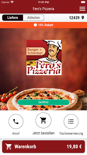Fero‘s Pizzeria Screenshot 0