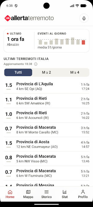 AllertaTerremoto Screenshot 0