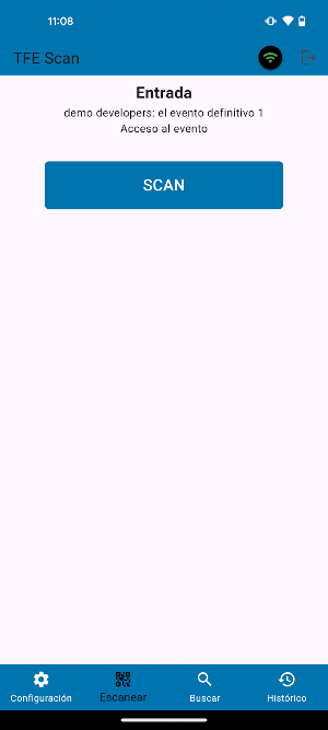 TFE Scan Screenshot 1