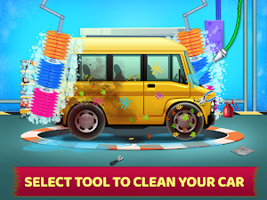 Car Service For Kids - Kids Car Wash Games Screenshot 0