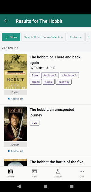 Helen Plum Library Screenshot 3