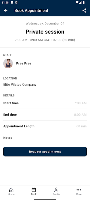 Elite Pilates - Thailand Screenshot 2
