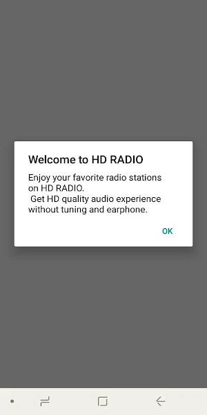 HD Radio : FM without earphone Screenshot 1