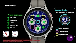 JW097 jwstudio watchface Screenshot 2