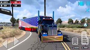 Truck Driving: US Truck Games Screenshot 0