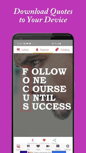 Indi Status and Quotes Screenshot 2