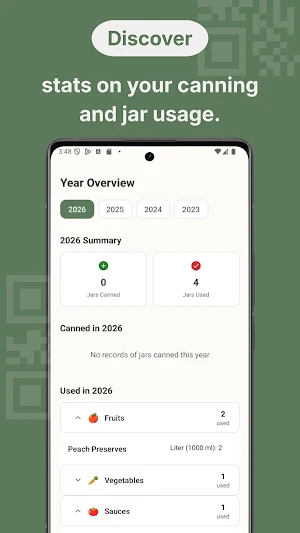 Canning App JarTracker Screenshot 3