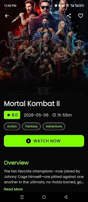SonStream Pro: HD Movies 2026 Screenshot 2