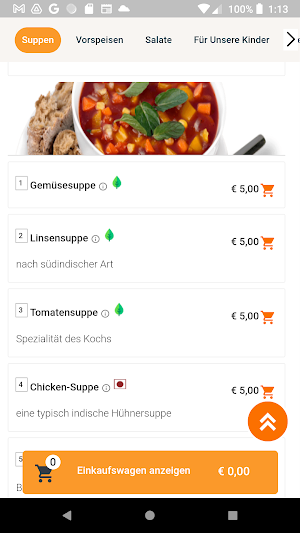 Indian Dream Lieferservice Screenshot 3