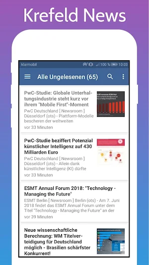 Krefeld Aktuelle Nachrichten Screenshot 1