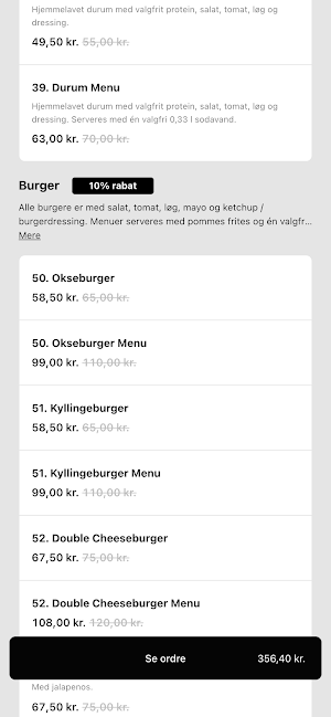 Frederiksbjerg Pizzeria Screenshot 2