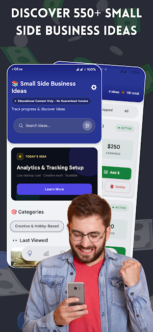 Small Side Business Ideas Screenshot 0