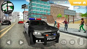 San Andreas City - Police Car Screenshot 0