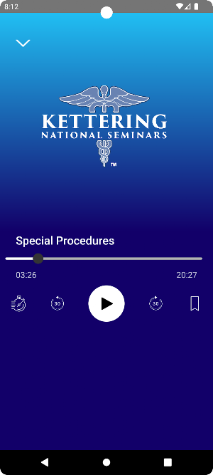 Sleep Tech Audio Lectures Screenshot 1