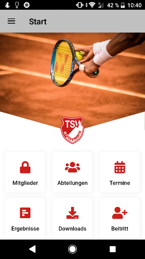 TSV Altfraunhofen e.V. Screenshot 1