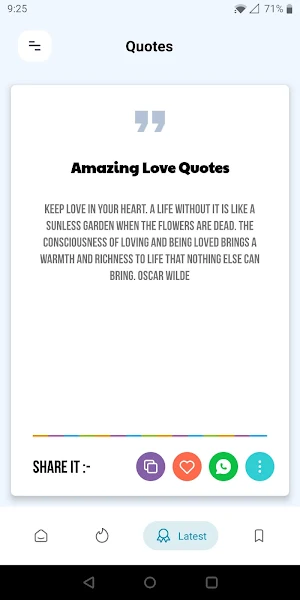 Great inspirational Quotes Screenshot 0